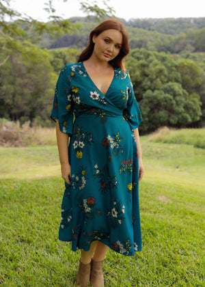 The Lost Dress Floral Lake