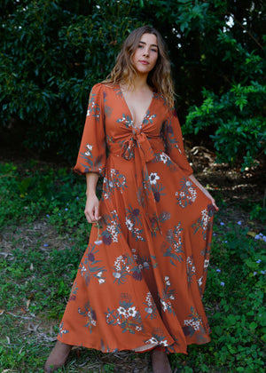 The Hideaway Dress Native Floral