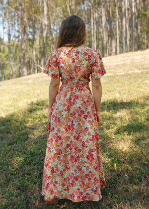 The Madeline Wrap Dress Bloom