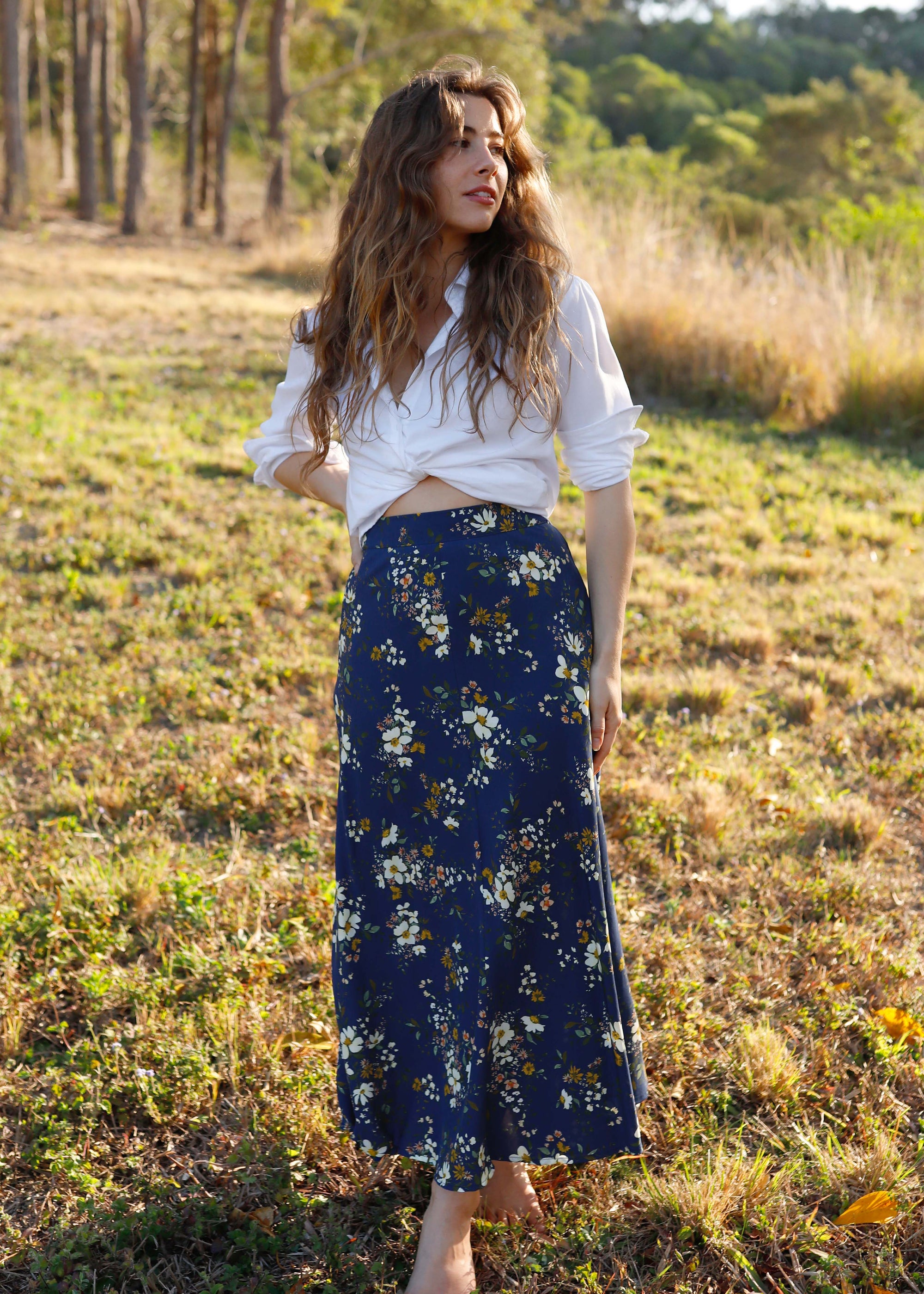 The Willow Skirt Evening Posy