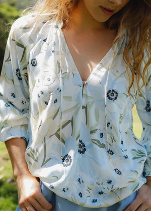 The Flora Relaxed Blouse Sunlight