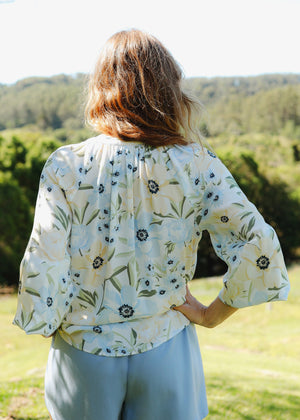 The Flora Relaxed Blouse Sunlight